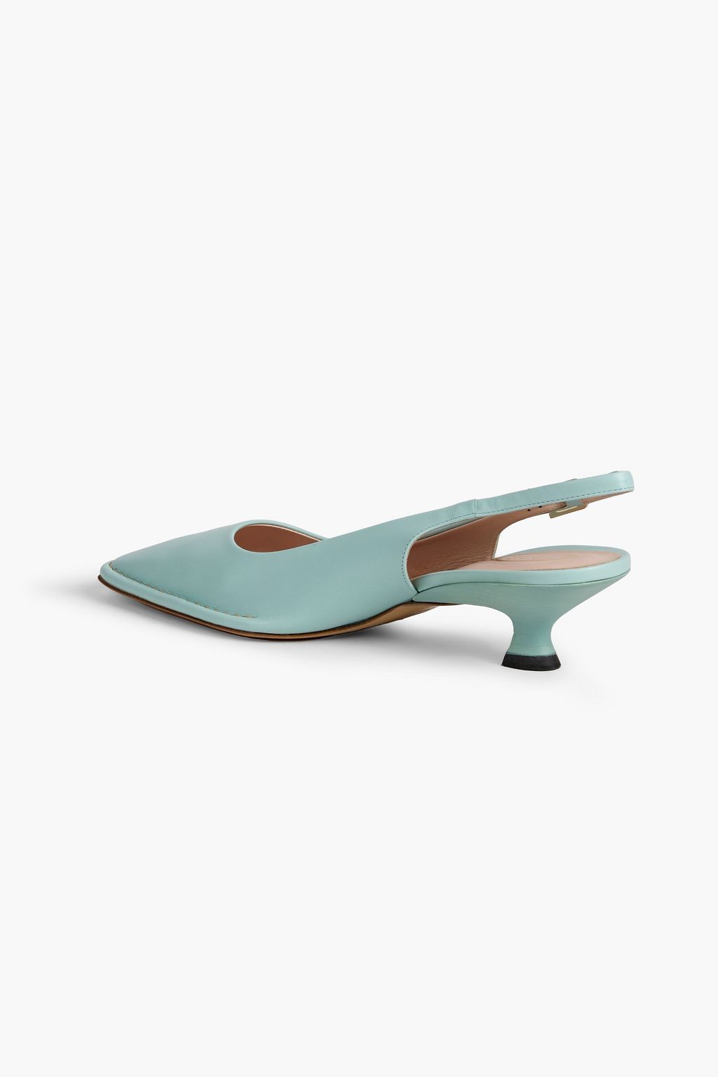 TOD'S Leather slingback pumps