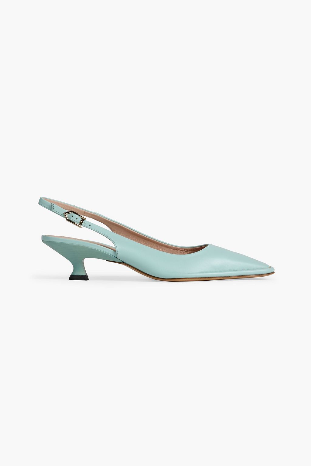 TOD'S Leather slingback pumps | THE OUTNET