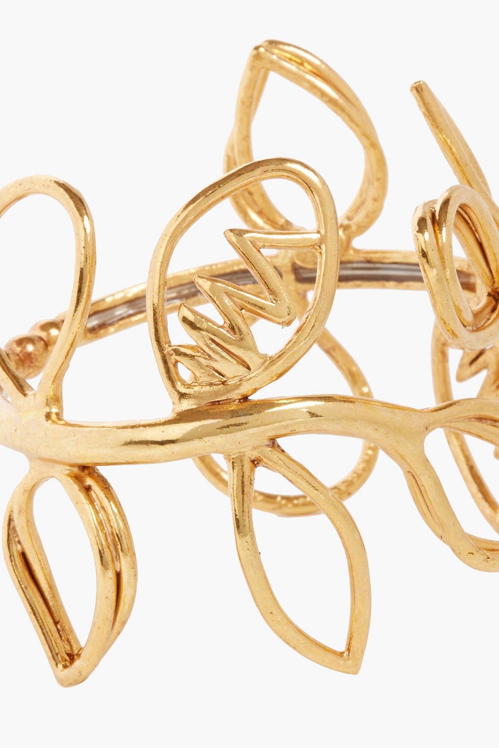 OSCAR DE LA RENTA Gold-tone cuff