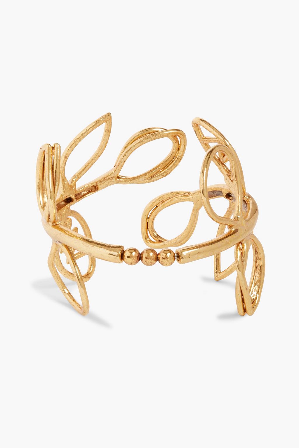 OSCAR DE LA RENTA Gold-tone cuff