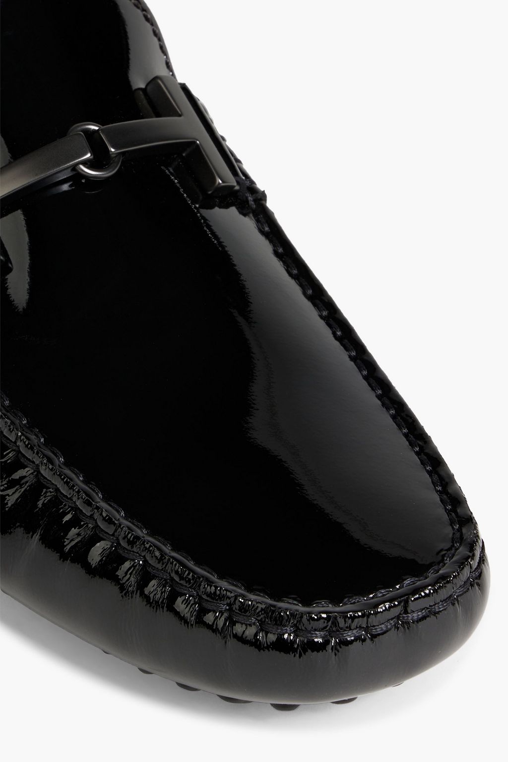 TOD'S Patent-leather driving shoes