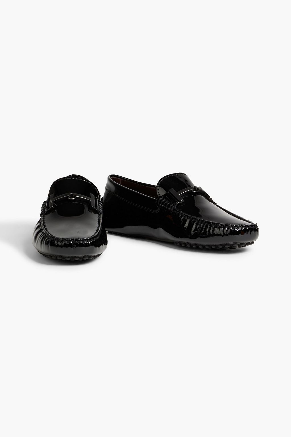TOD'S Patent-leather driving shoes