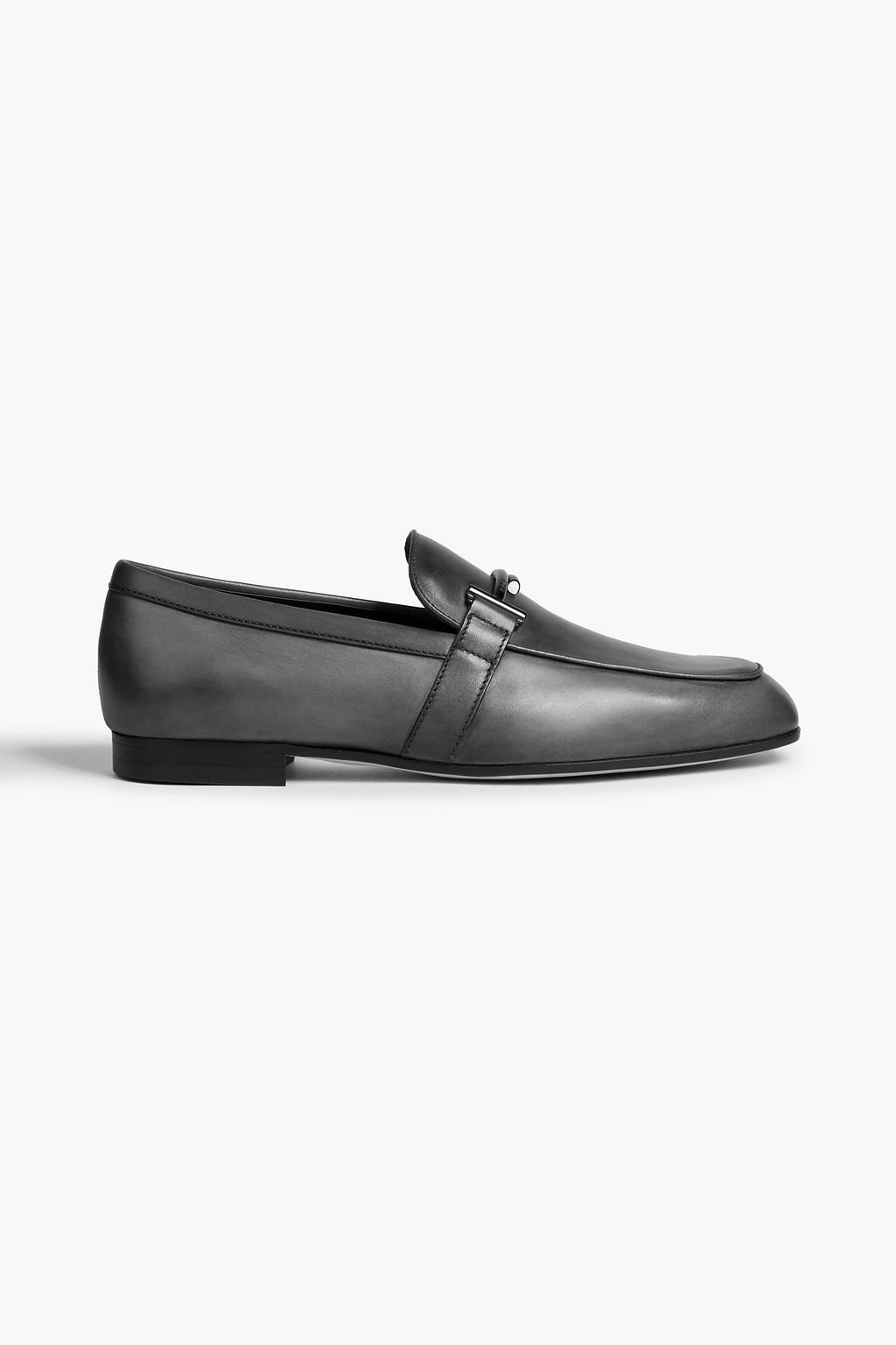 TOD'S Double leather loafers | Sale up to 70% off | OUTNET