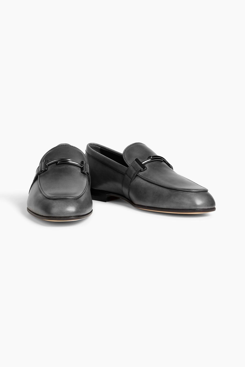 TOD'S Double T leather loafers