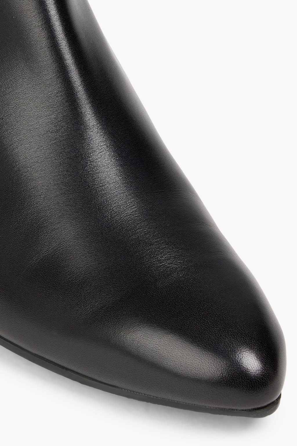 TOD'S Leather wedge ankle boots