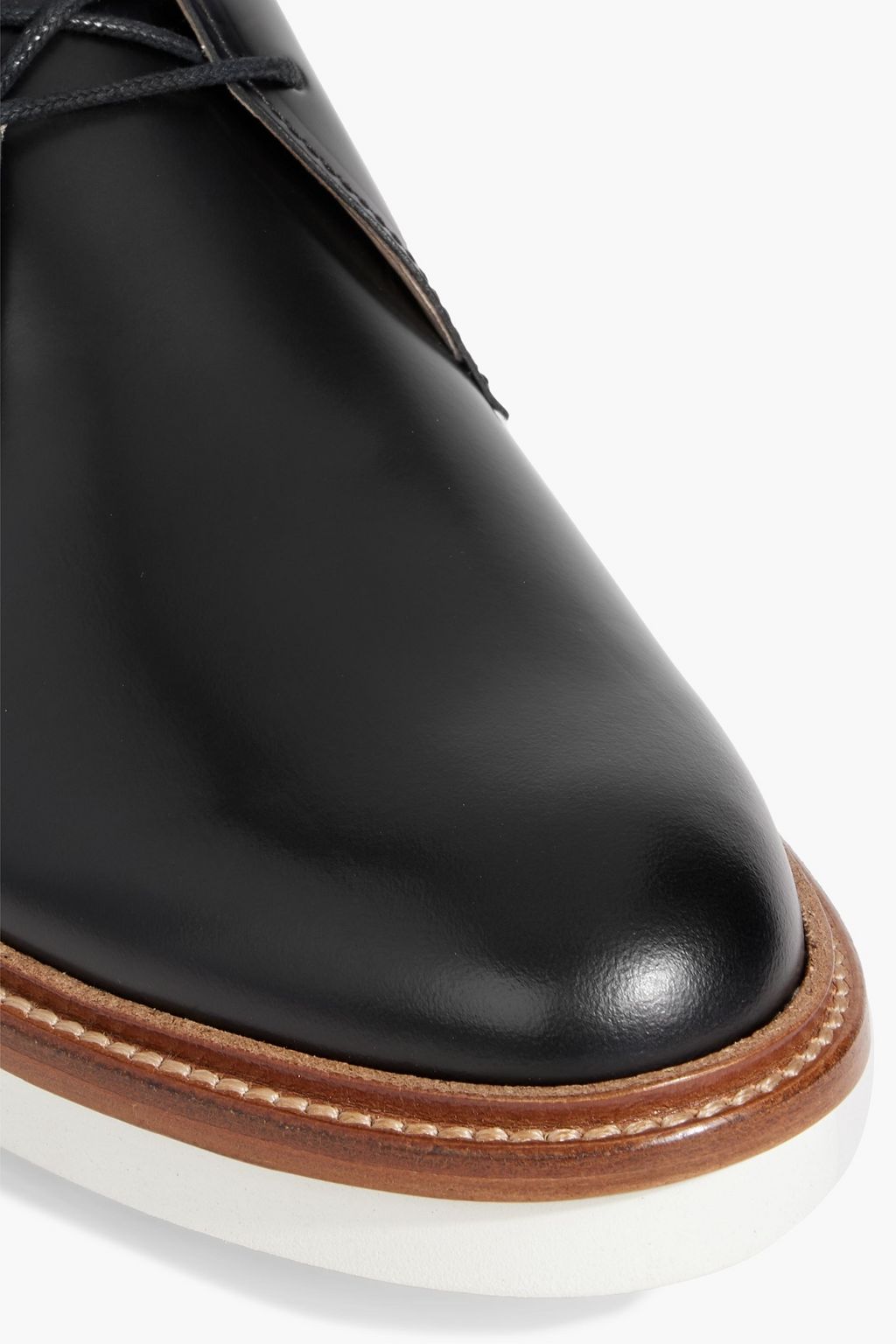 TOD'S Glossed-leather brogues