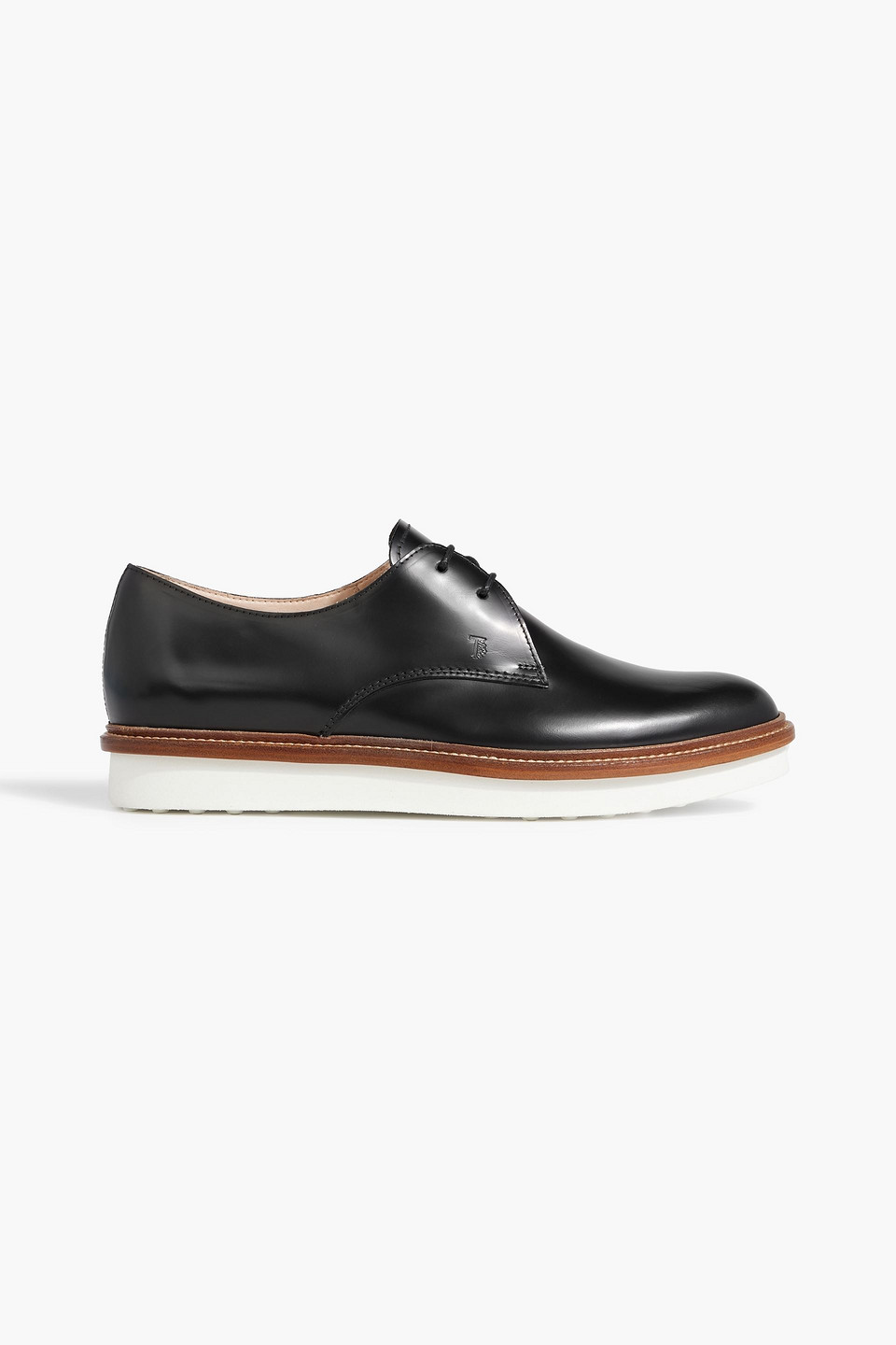 Tod's Leather Brogues In Black