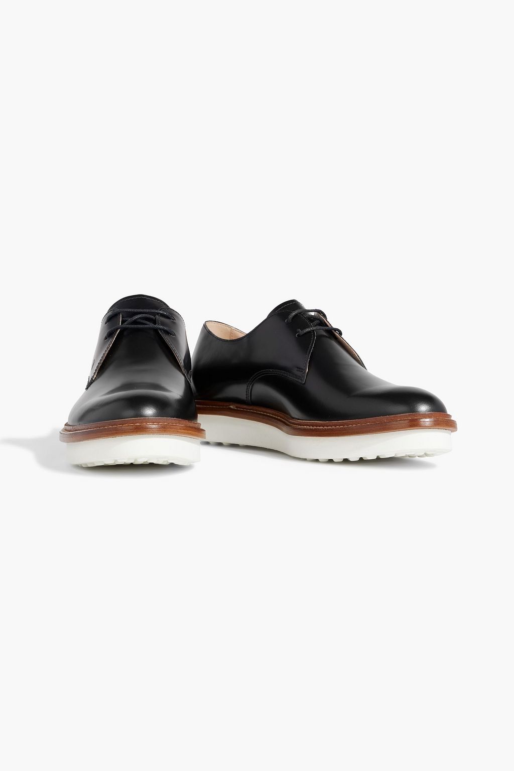 TOD'S Glossed-leather brogues