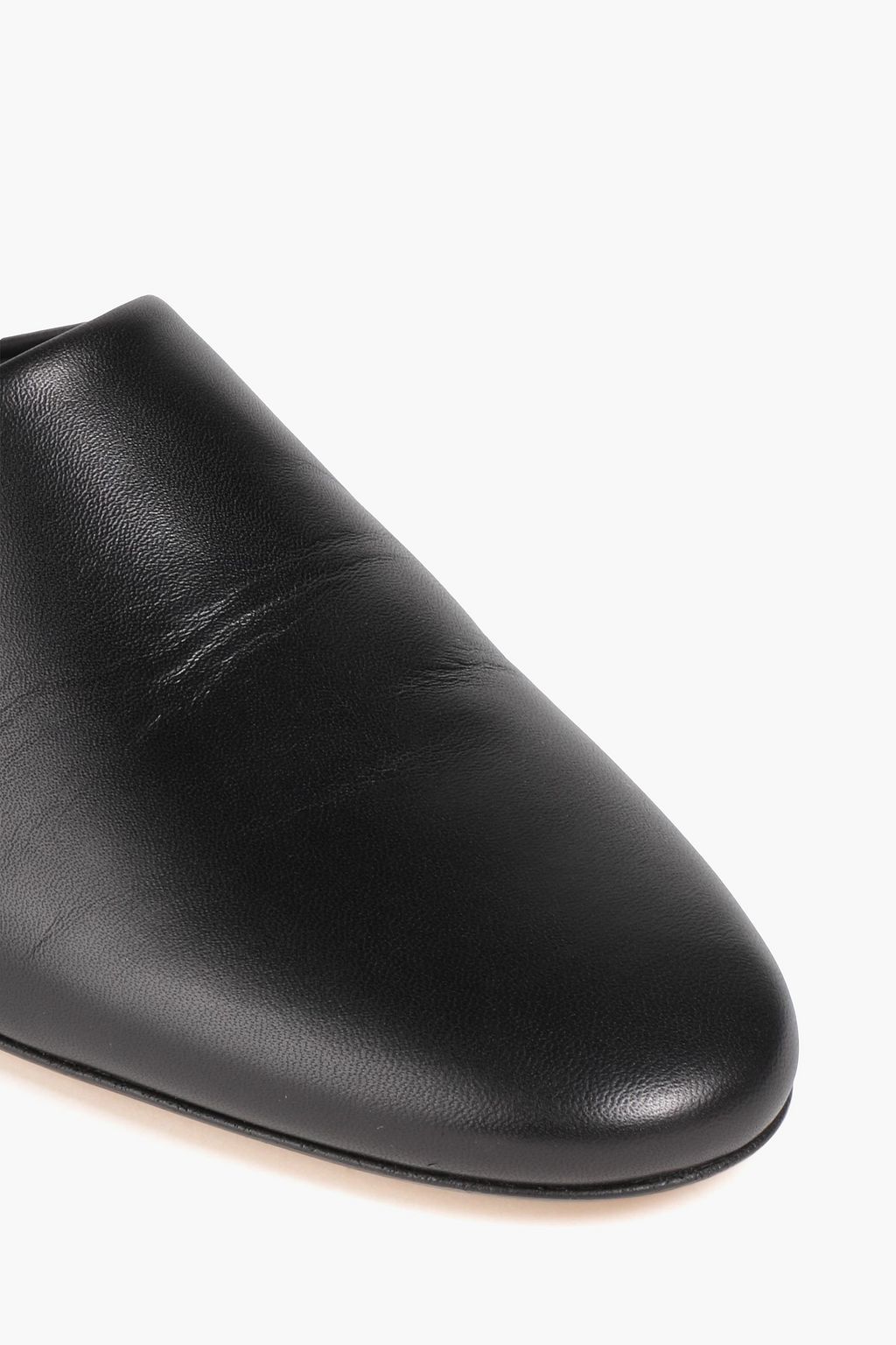 A.P.C. Suzanne leather slippers