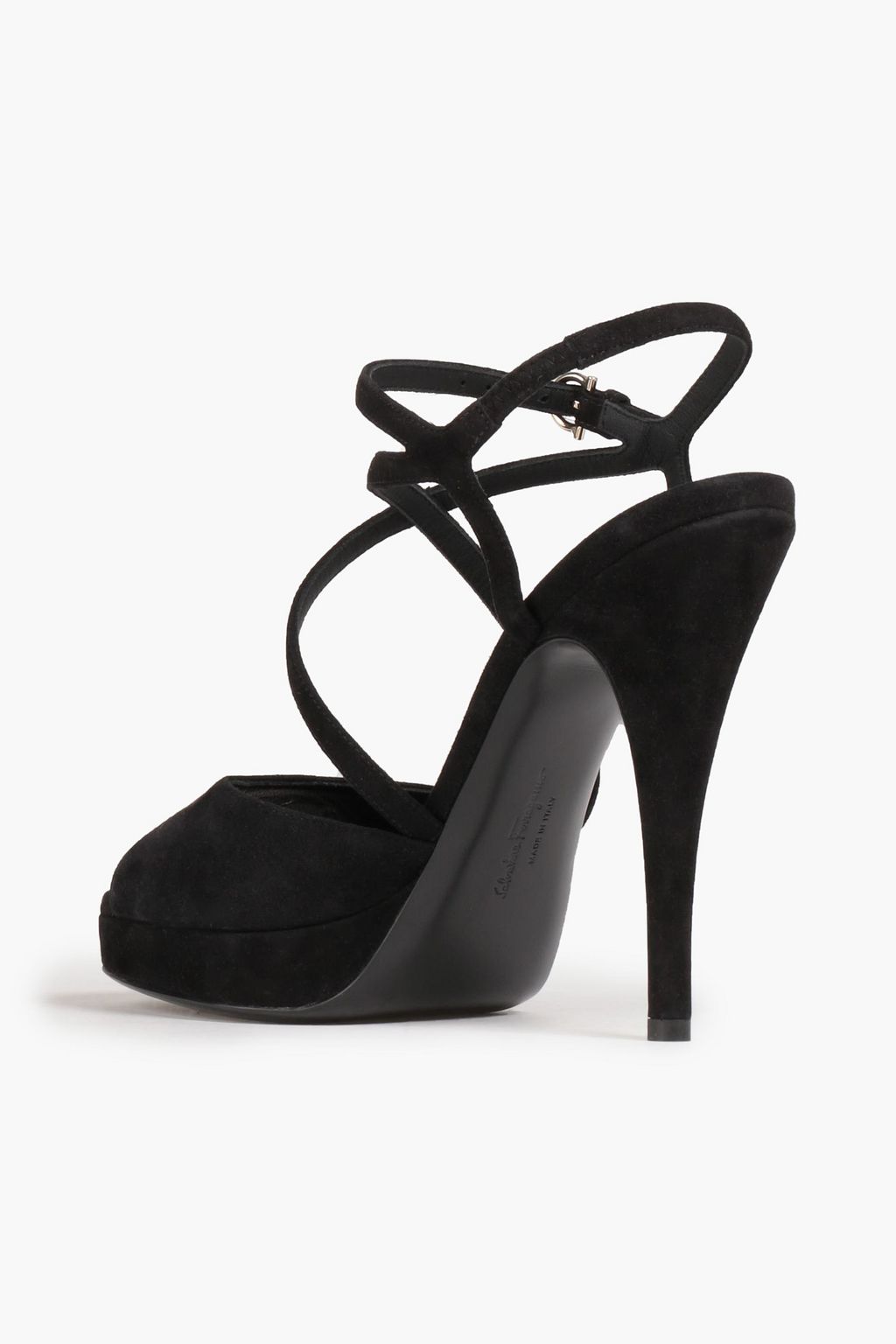 FERRAGAMO Acate suede sandals