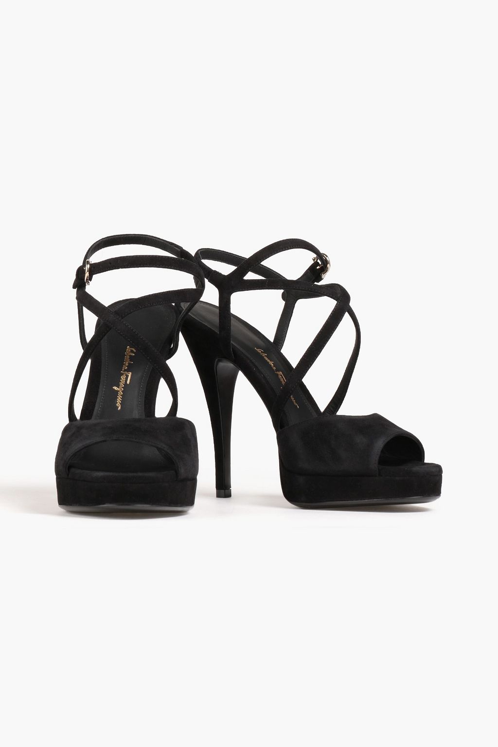 FERRAGAMO Acate suede sandals