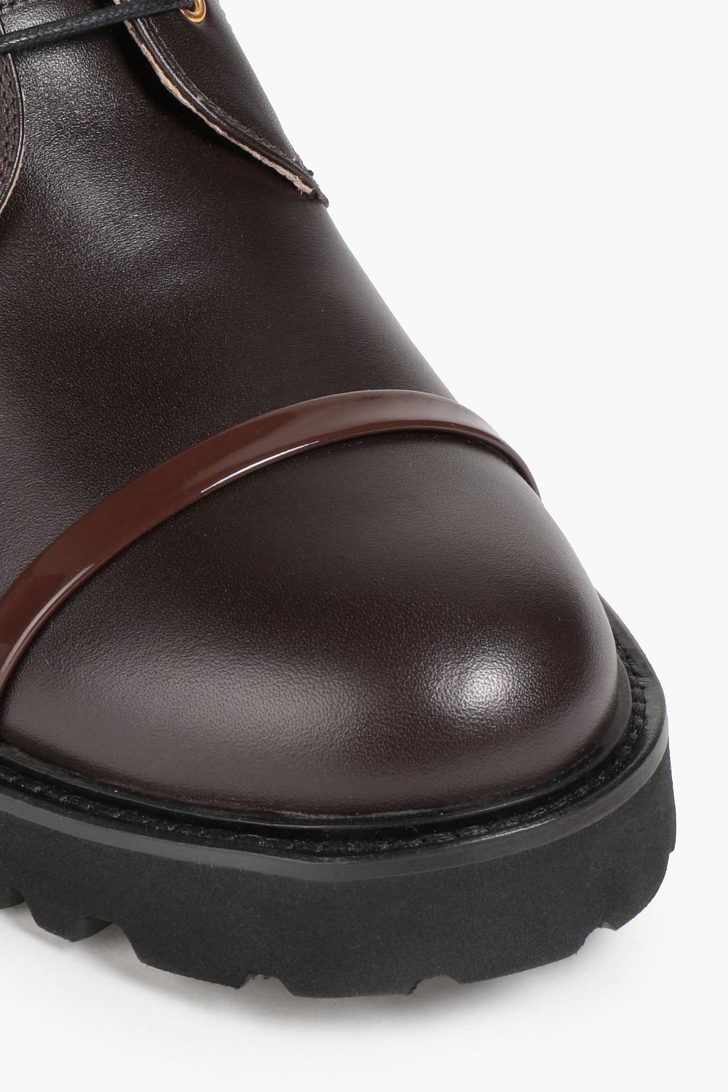 MALONE SOULIERS حذاء بوت كومبات ’بيل’ من الجلد