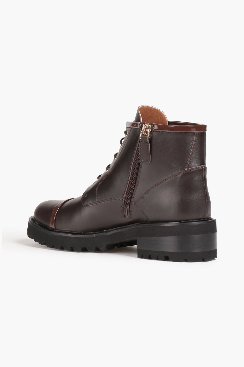 MALONE SOULIERS حذاء بوت كومبات ’بيل’ من الجلد