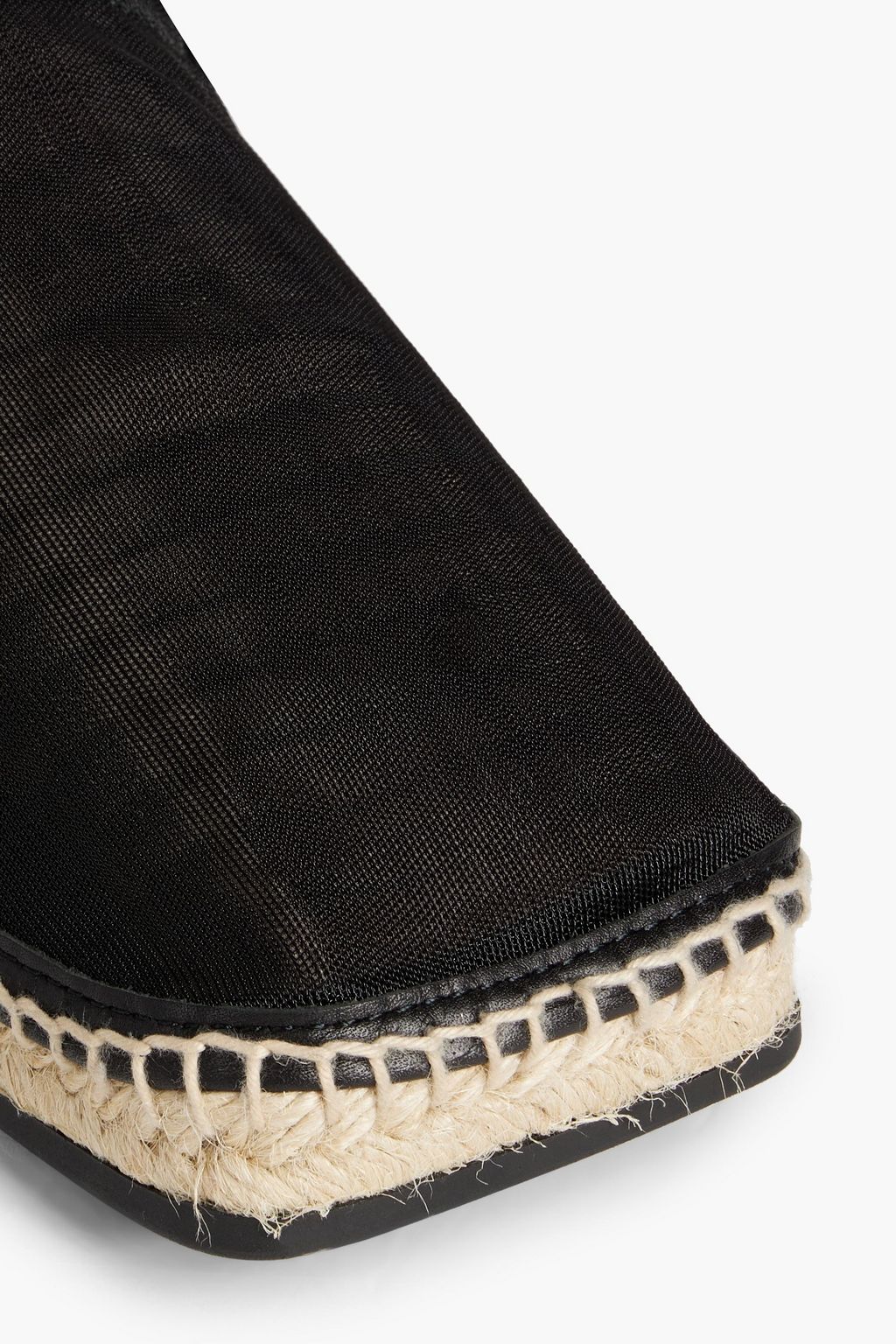 MIISTA Lawrence mesh slingback espadrilles