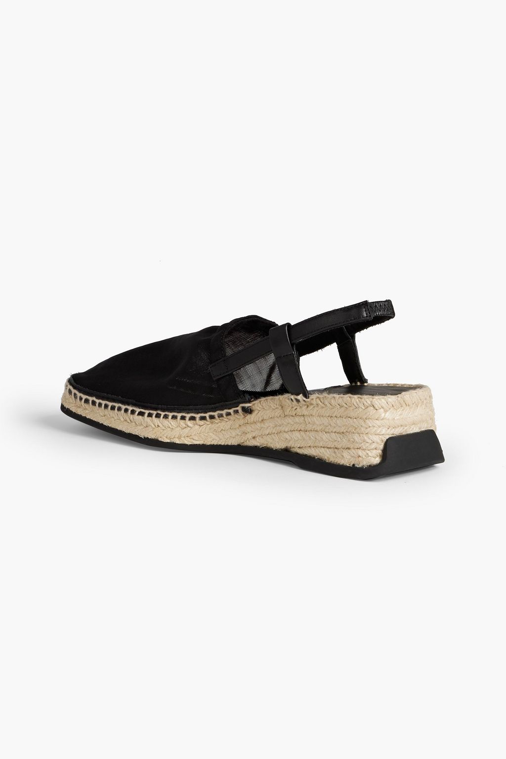 MIISTA Lawrence mesh slingback espadrilles