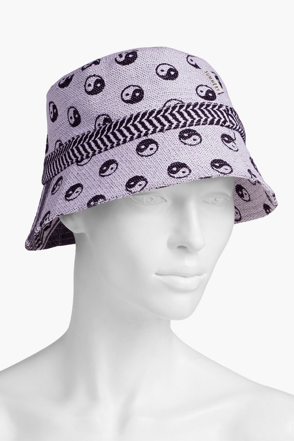 SUMMERY COPENHAGEN Cotton-jacquard bucket hat