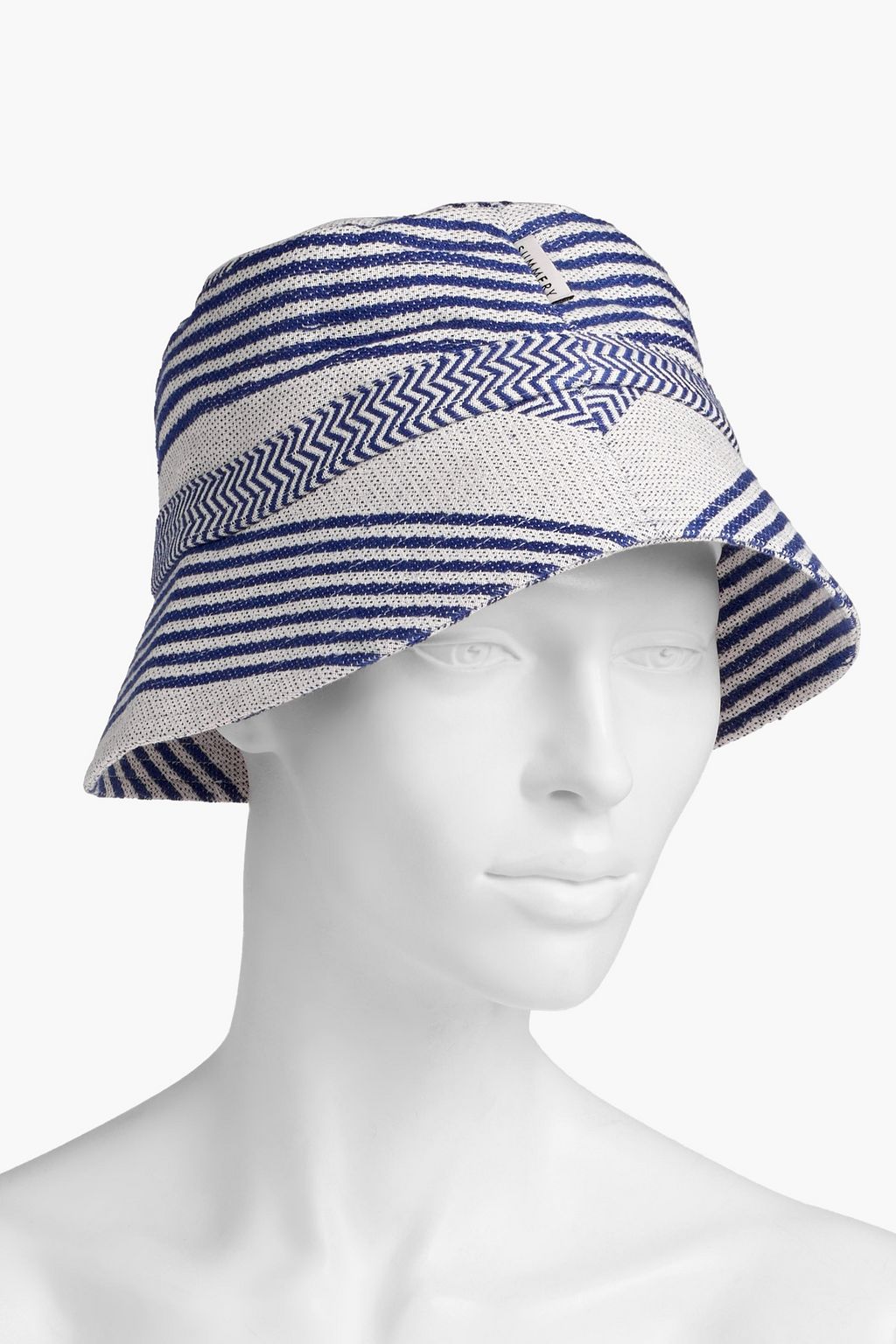 SUMMERY COPENHAGEN Cotton-jacquard bucket hat
