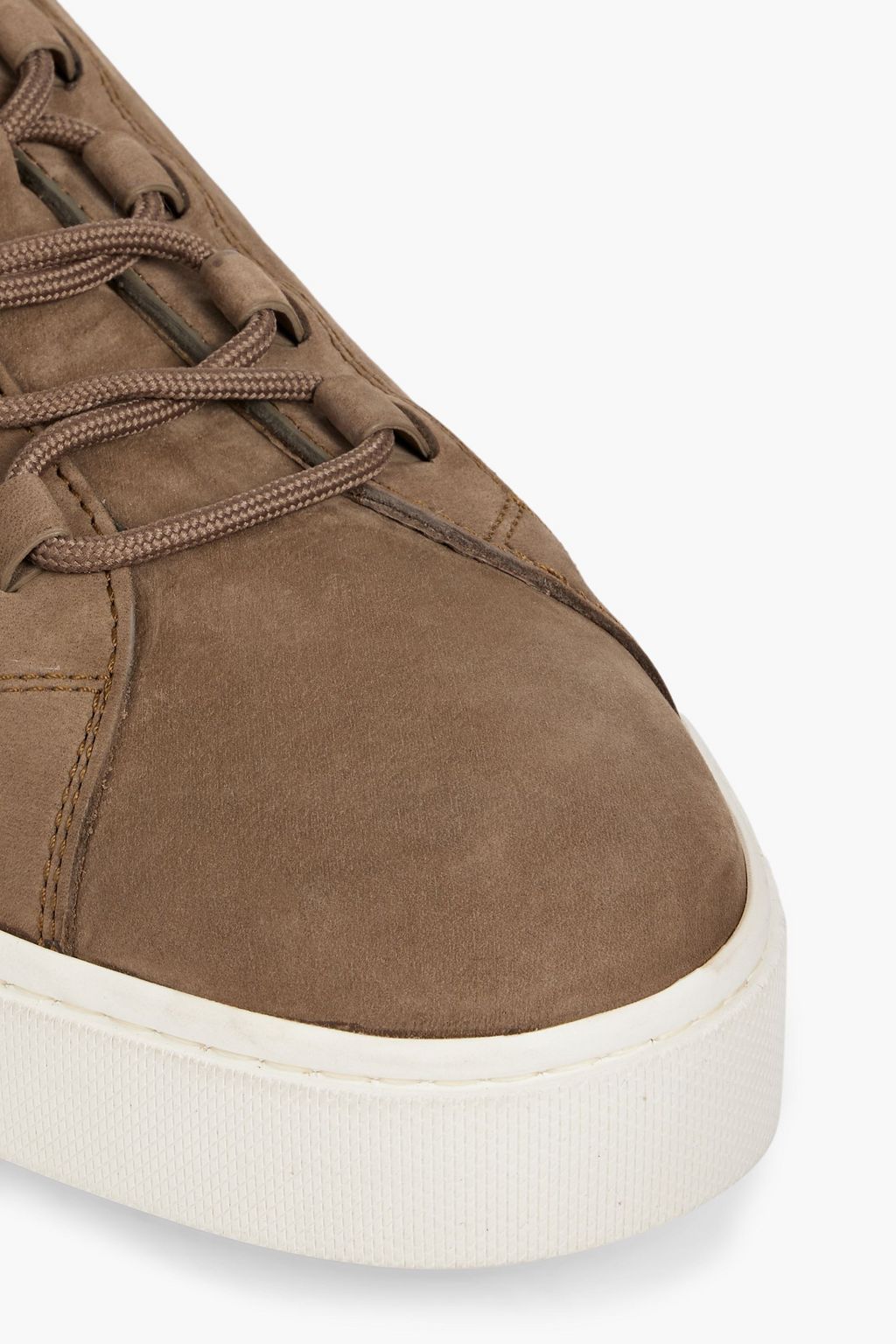 TOD'S Studded nubuck sneakers