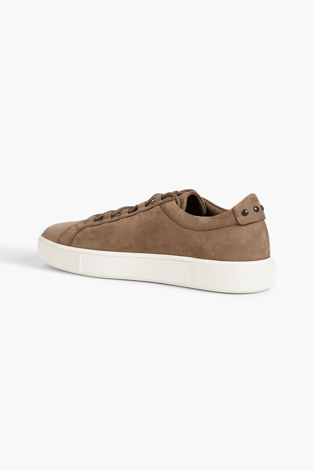 TOD'S Studded nubuck sneakers