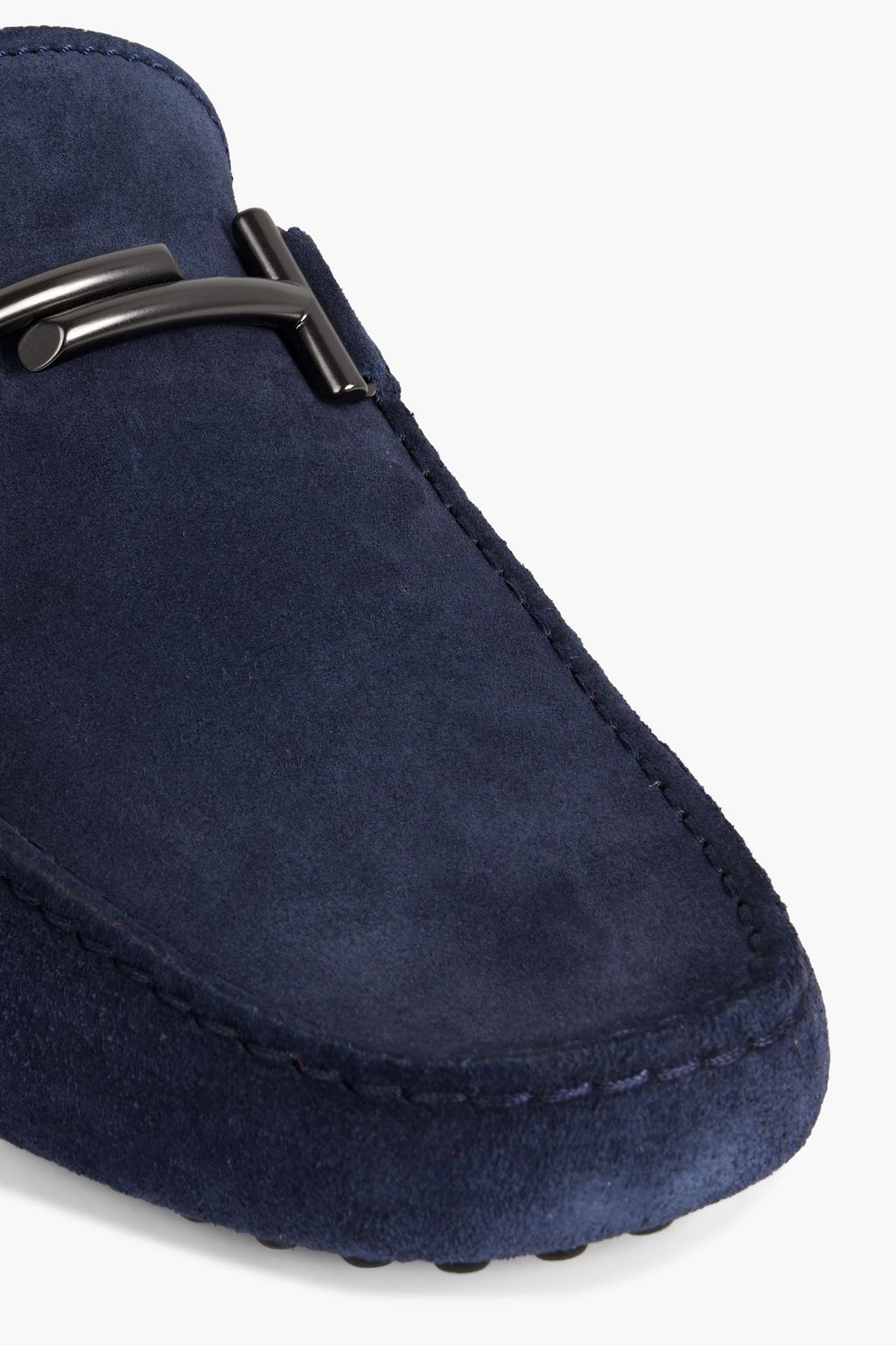 TOD'S Double T suede driving shoes