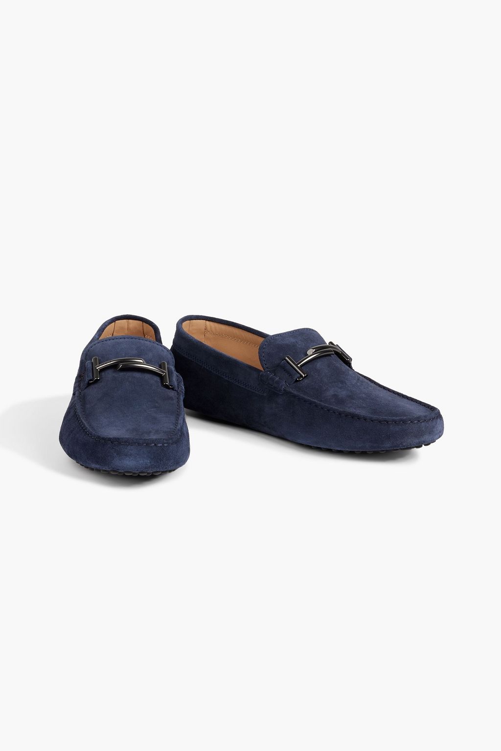 TOD'S Double T suede driving shoes