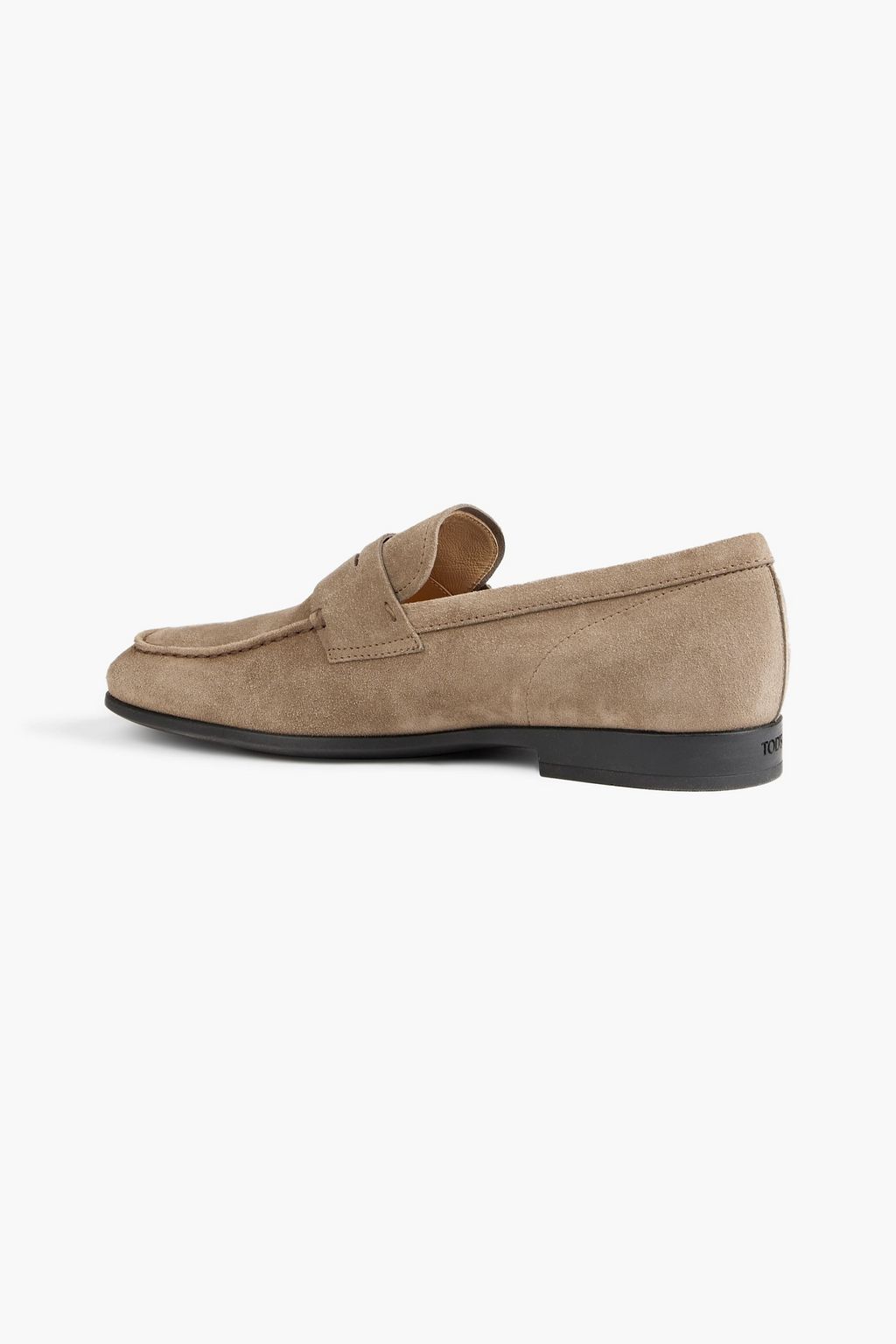 TOD'S Suede penny loafers