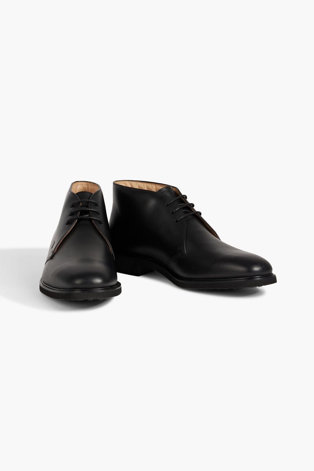TOD'S Leather desert boots
