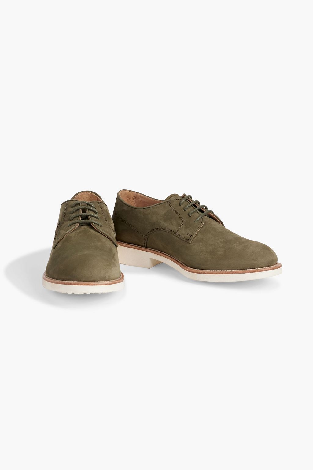 TOD'S Nubuck derby shoes