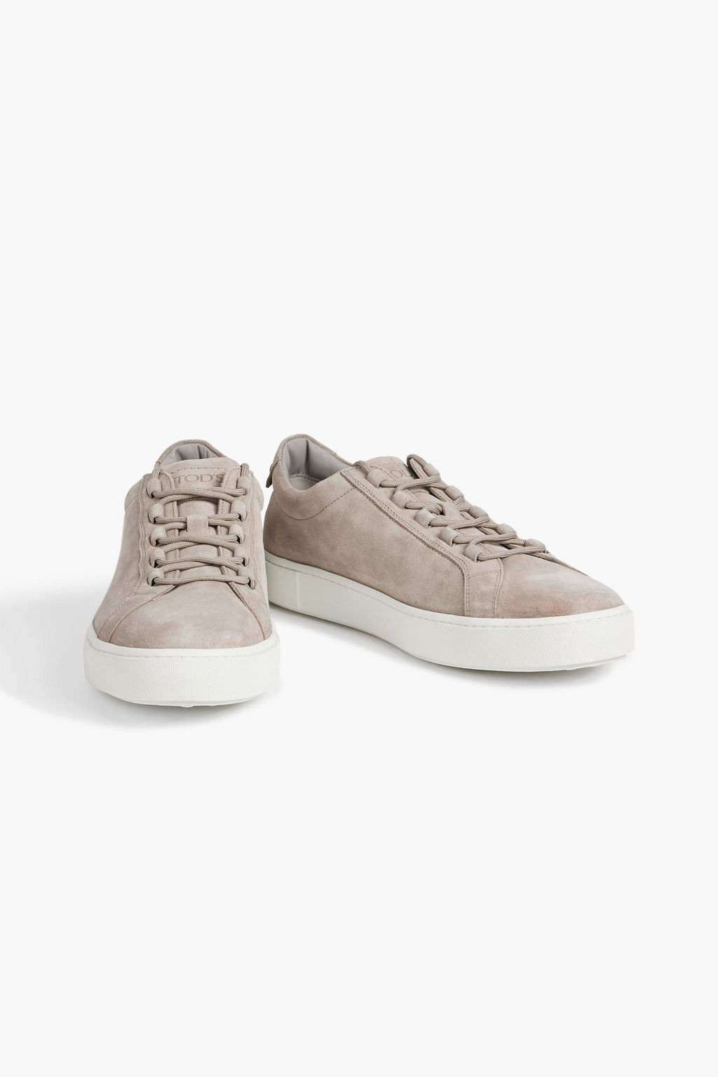 TOD'S Studded suede sneakers