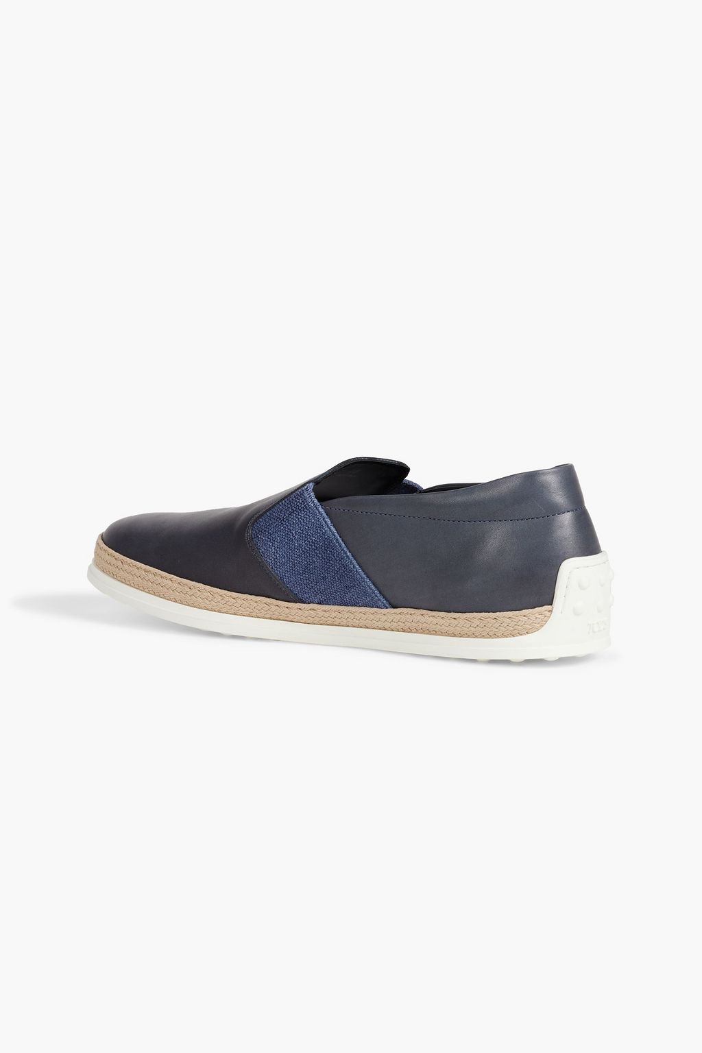 TOD'S Pantofola Espadrille-Loafers aus Leder