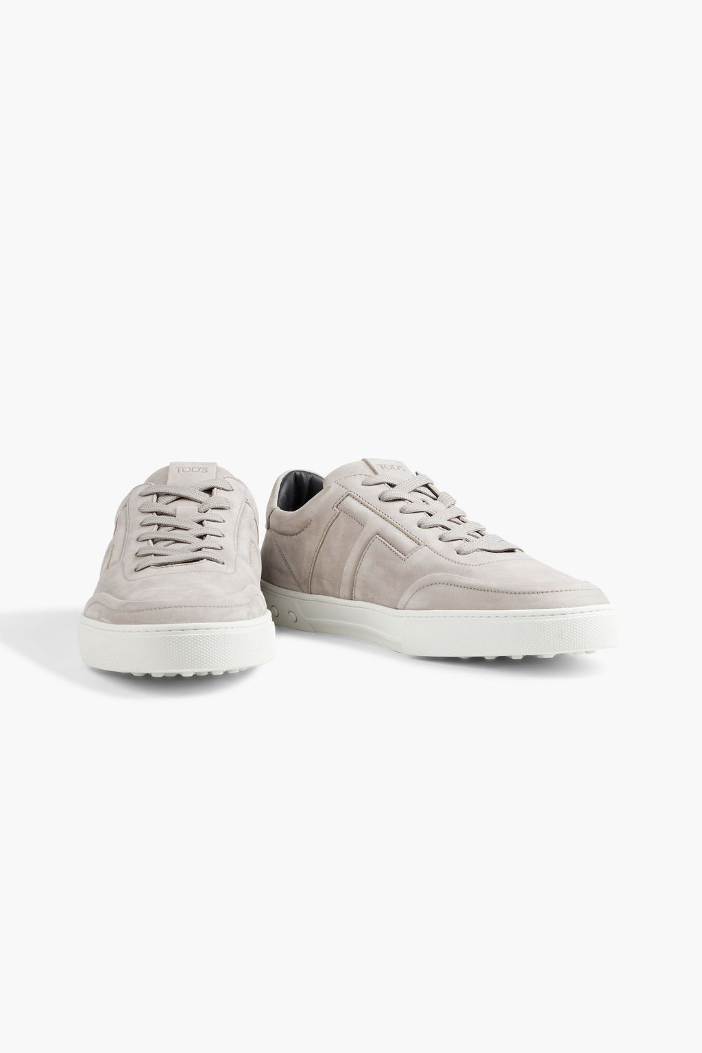 TOD'S Embossed nubuck sneakers