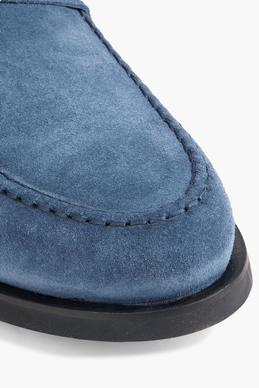 TOD'S Suede penny loafers
