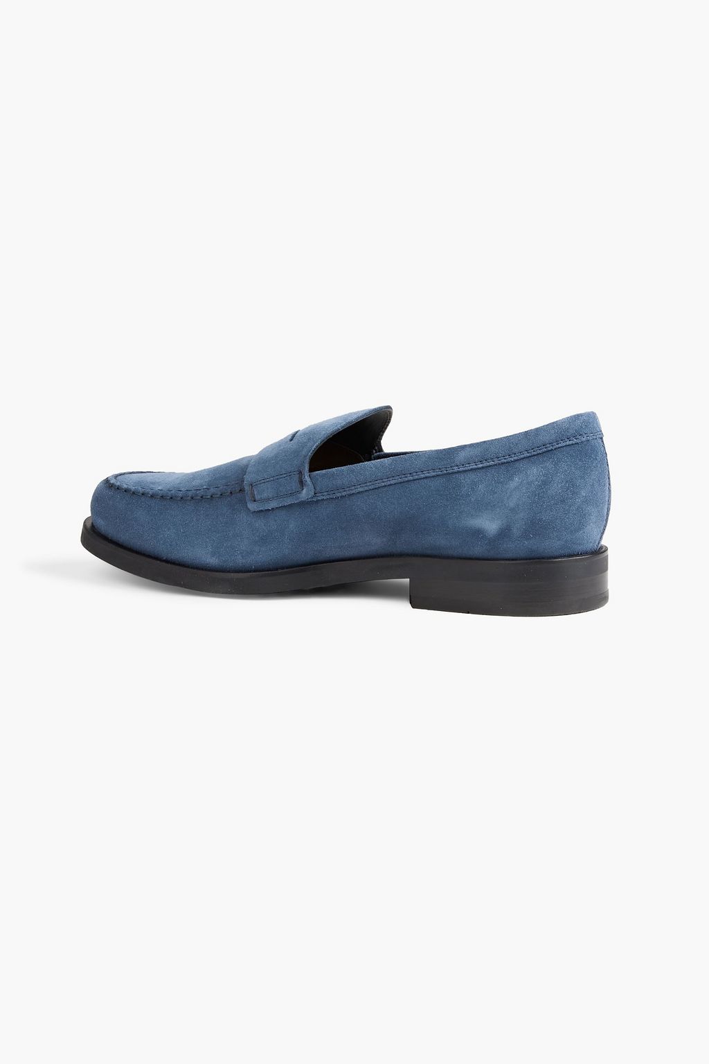 TOD'S Suede penny loafers