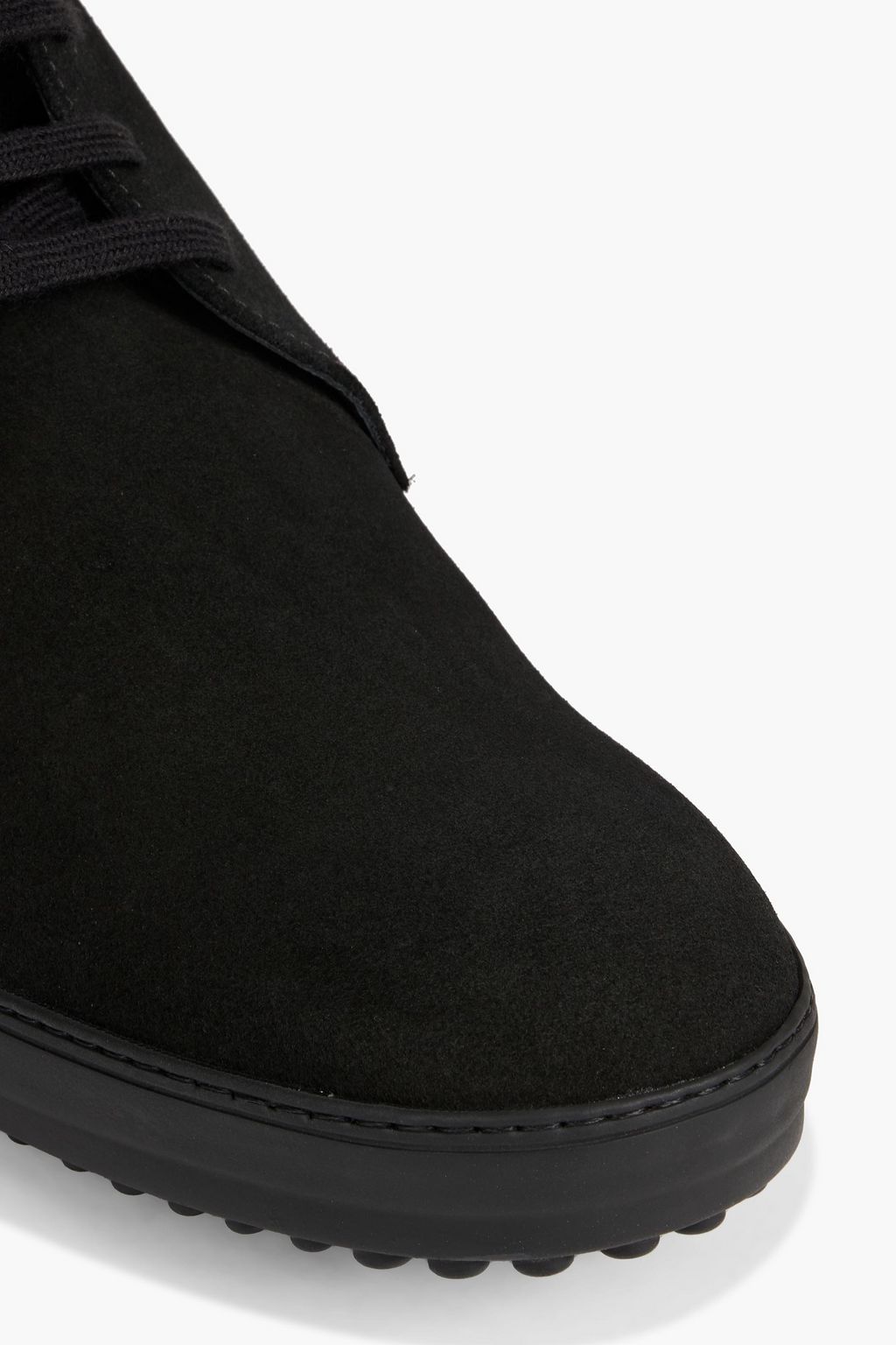 TOD'S Embossed nubuck boots