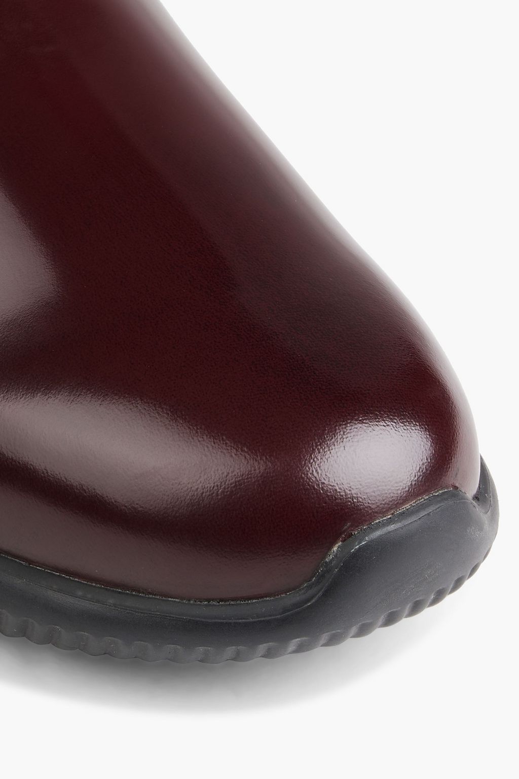 TOD'S Glossed-leather sneakers