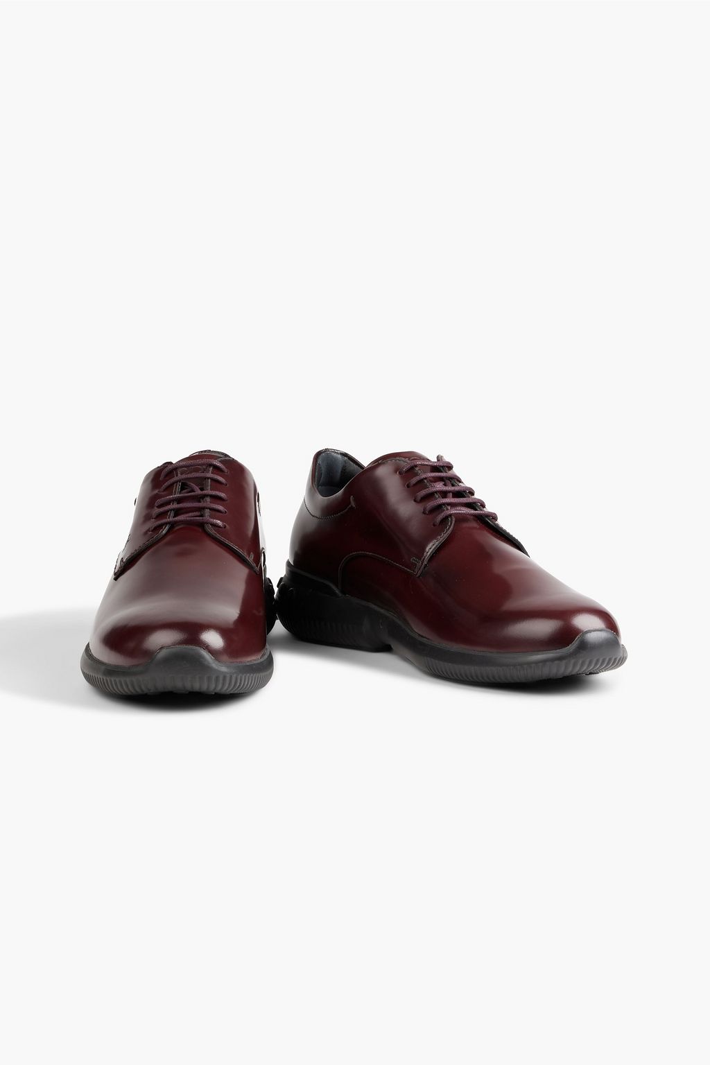 TOD'S Glossed-leather sneakers
