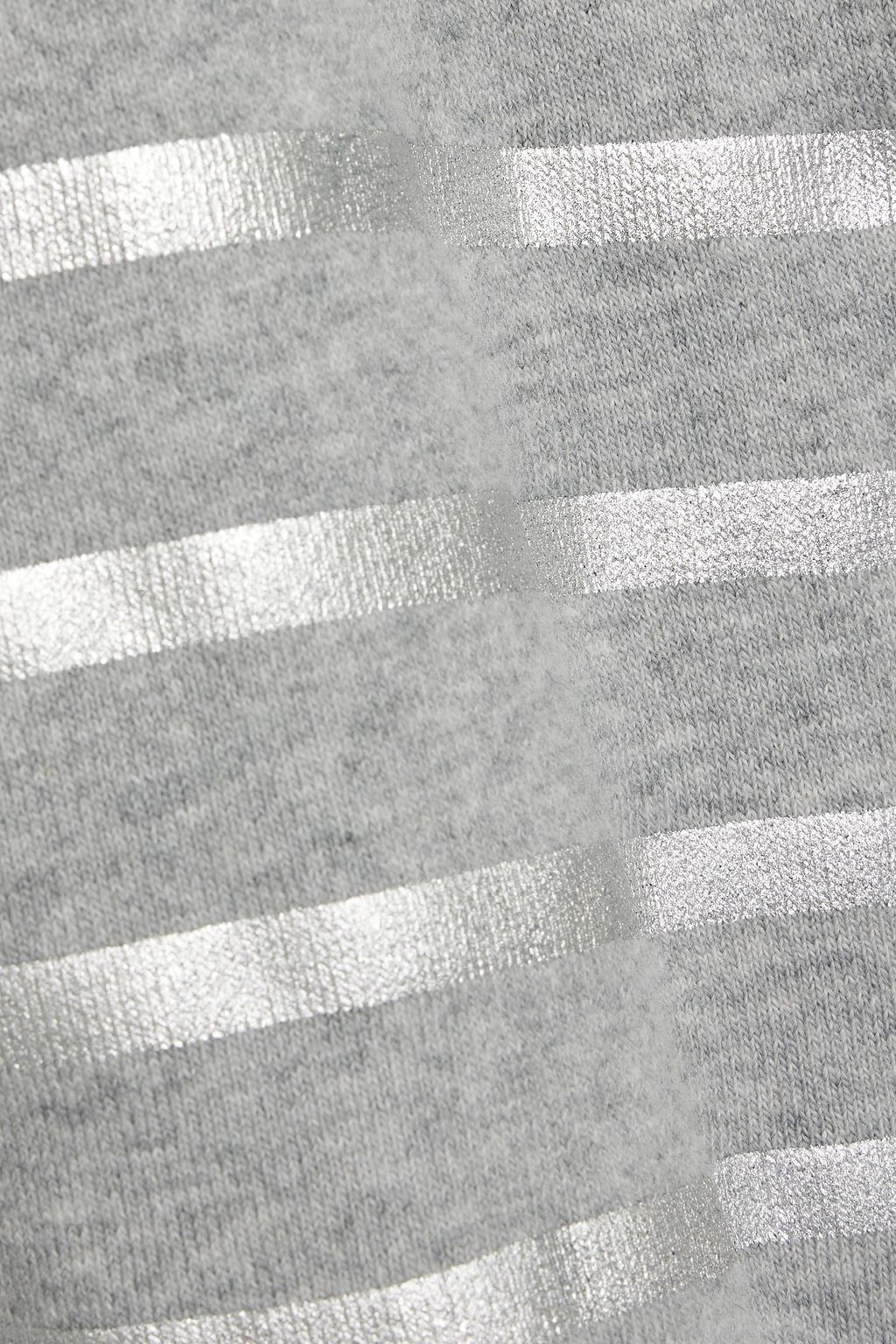 MAJESTIC FILATURES Striped cotton-blend sweater