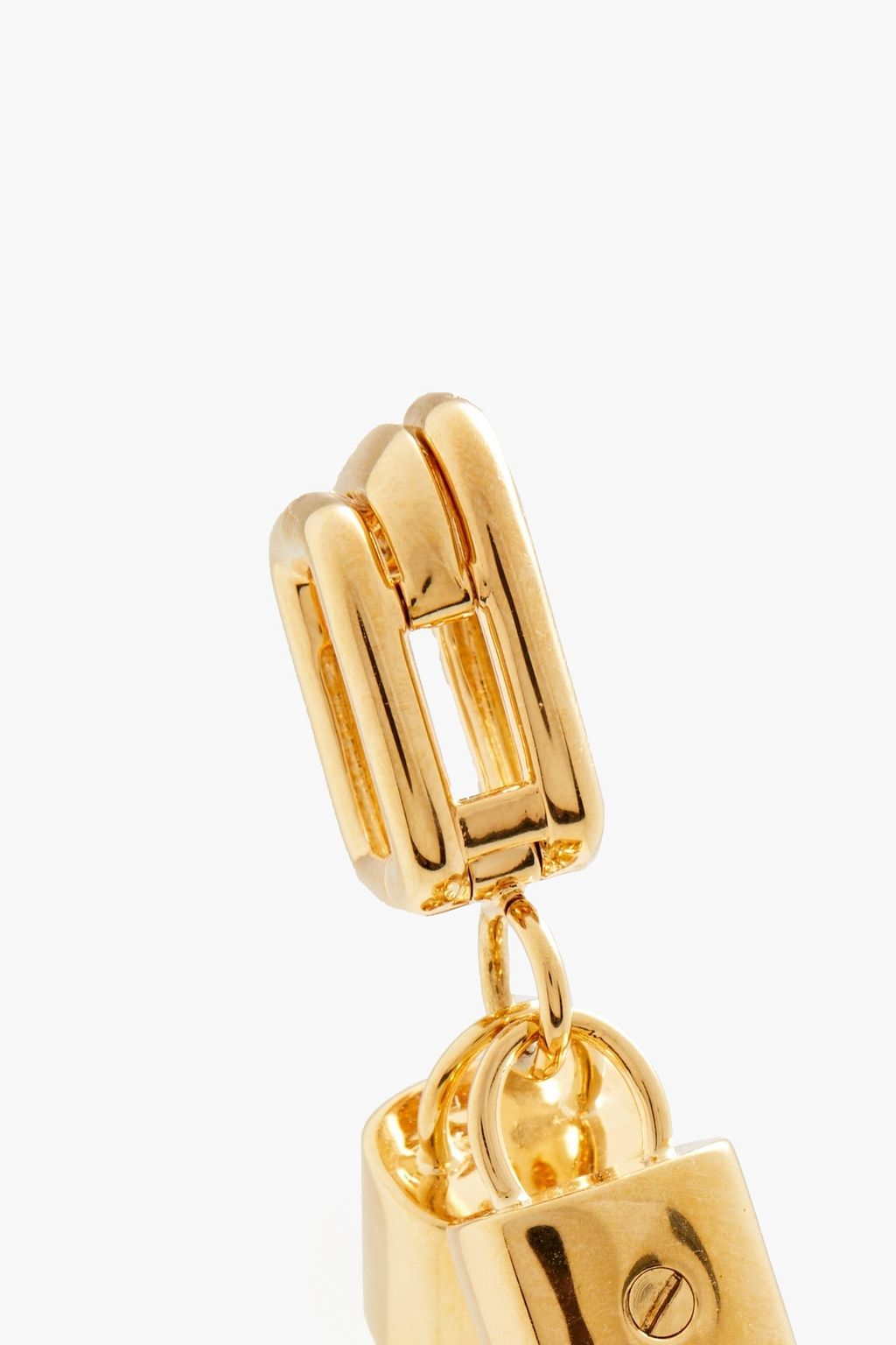 CHLOÉ Gold-tone horn keychain