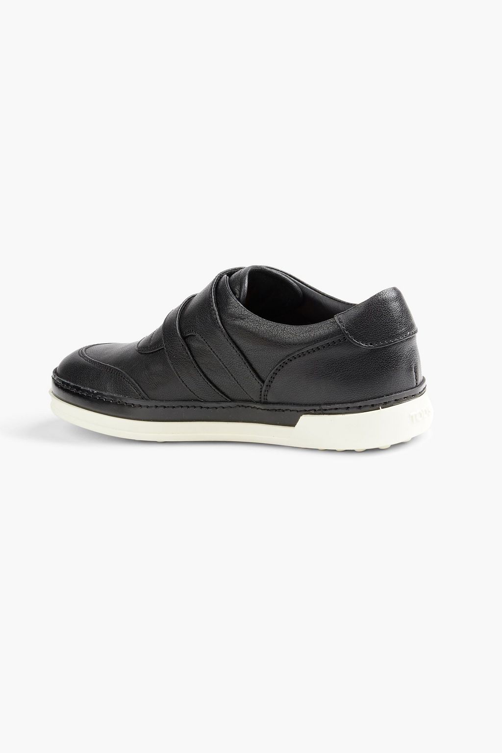 TOD'S Buckled leather sneakers