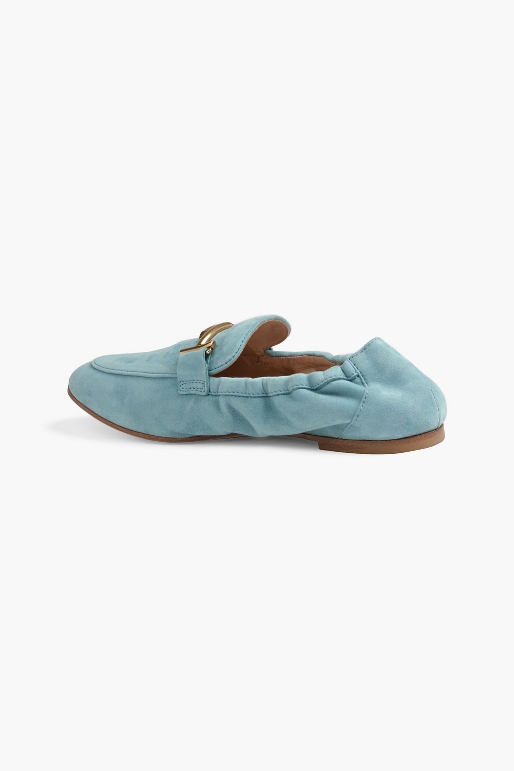 TOD'S Double T suede loafers