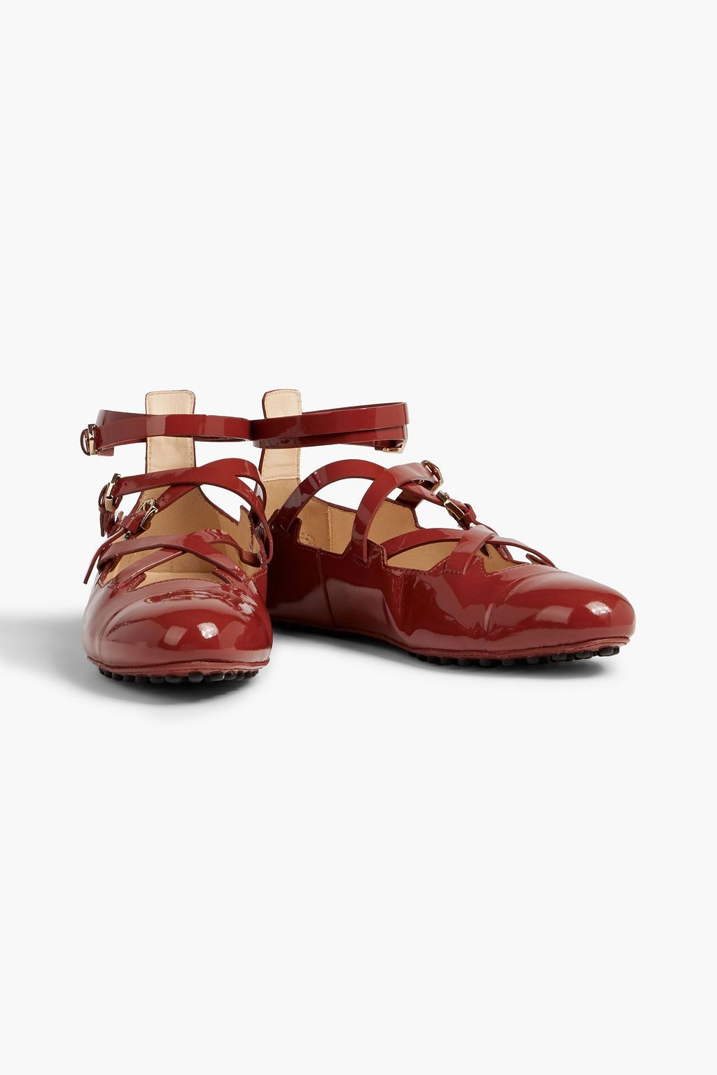 TOD'S Leather ballet flats
