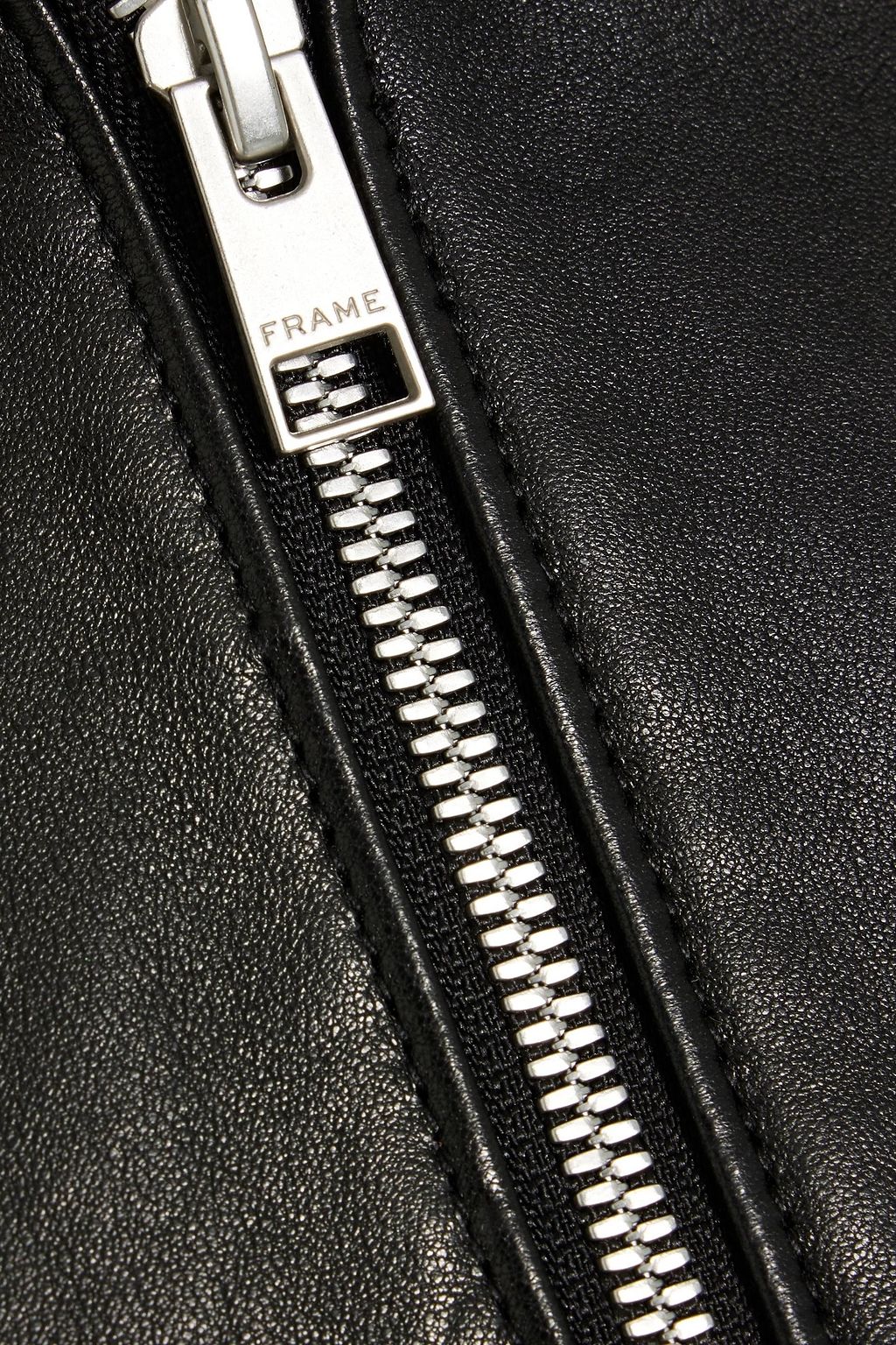FRAME レザー ジャケット ファスナー付き