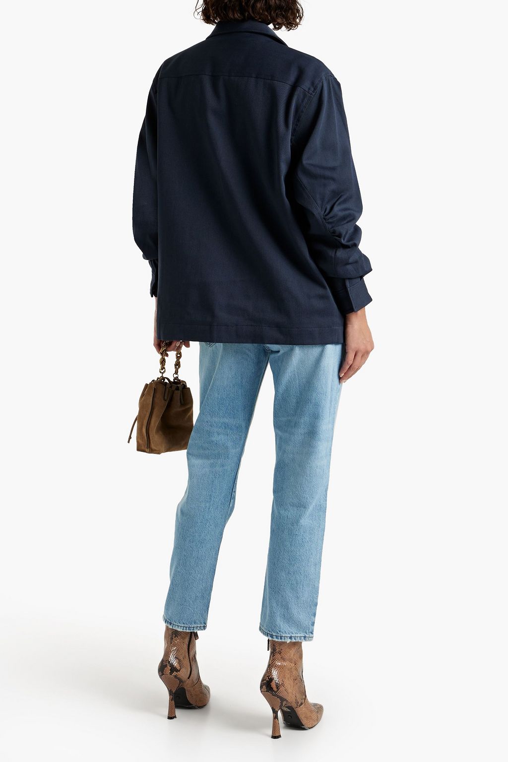 FRAME Cotton-blend twill jacket
