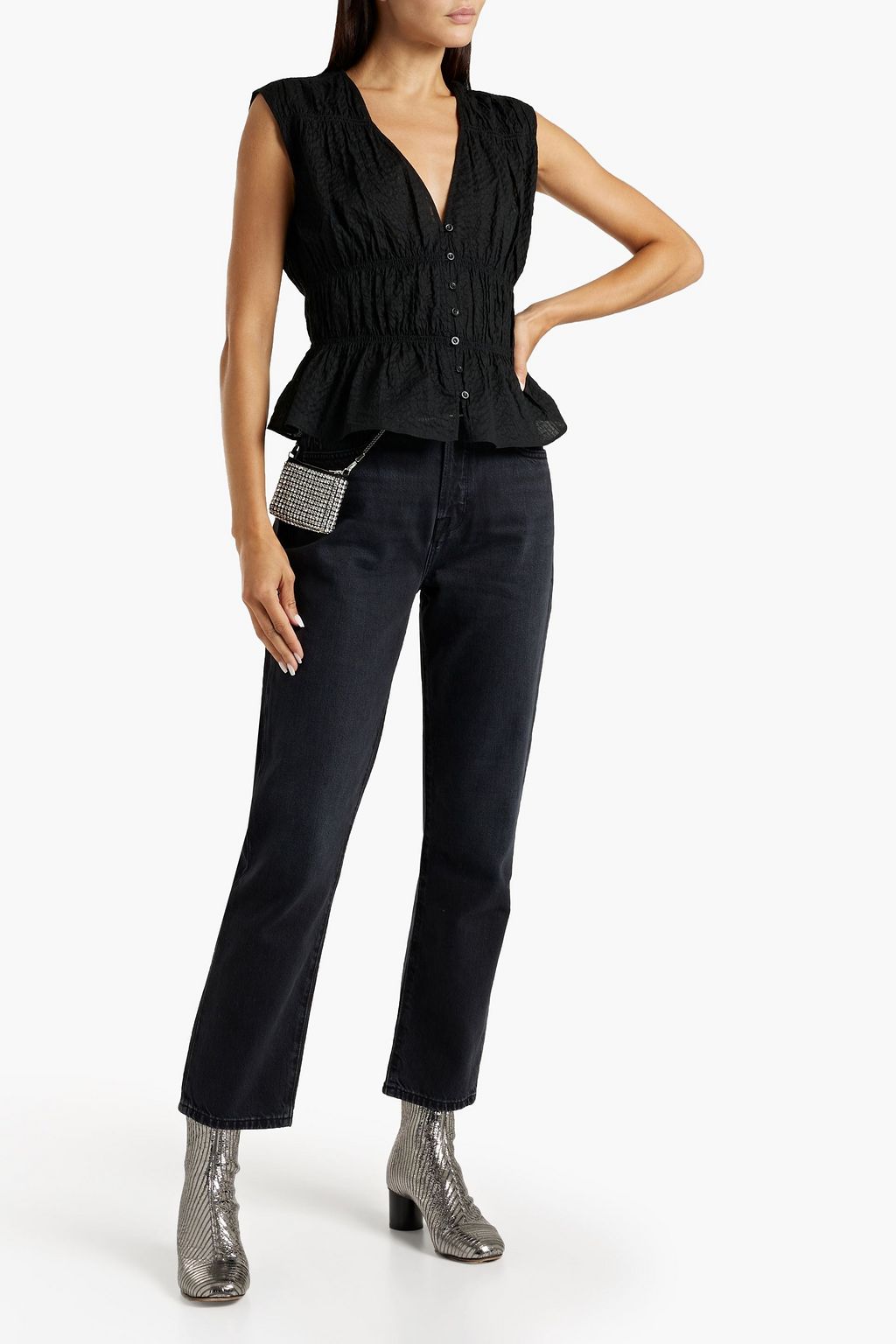 FRAME Le Original highrise straightleg jeans THE