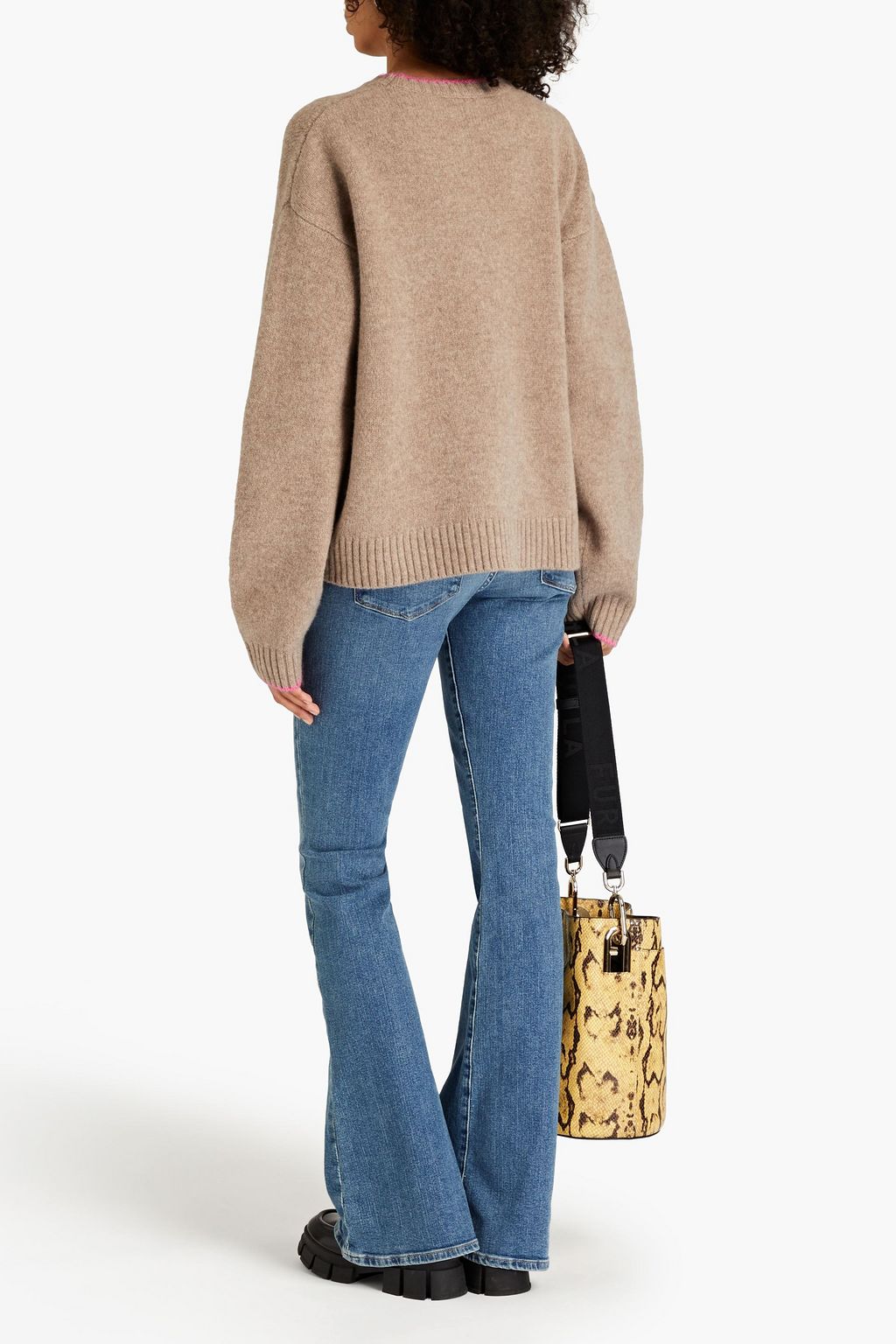 BELLA FREUD Lux mélange knitted sweater