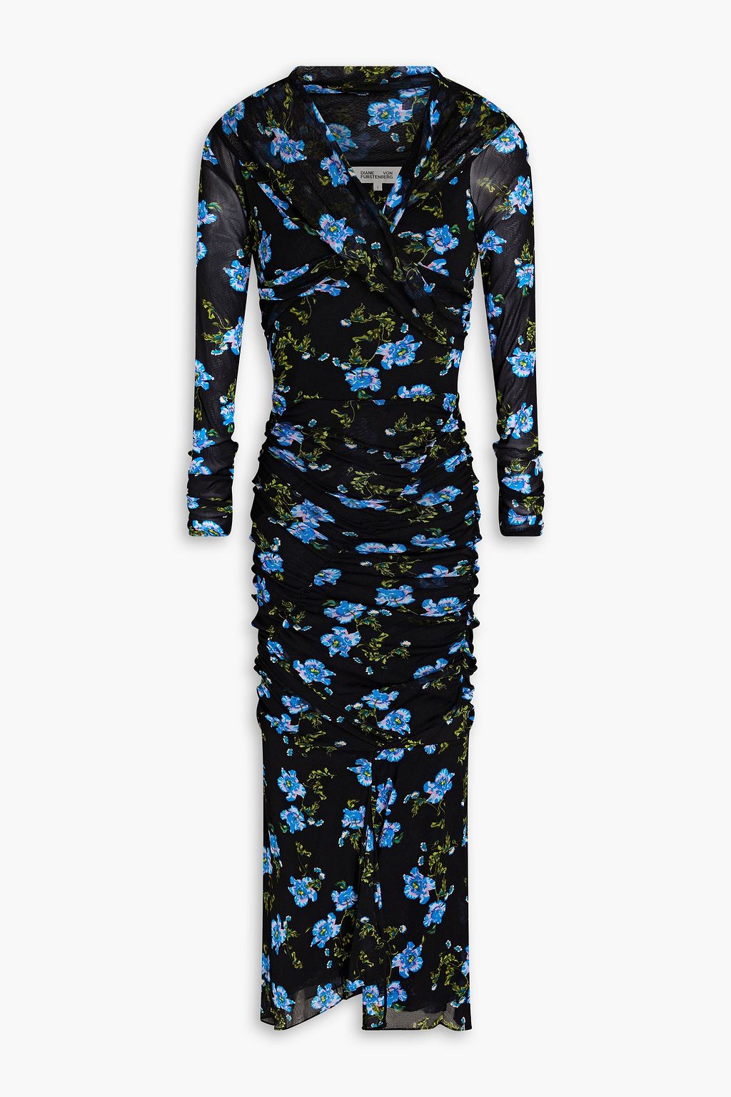 Diane von on sale furstenberg ruched dress