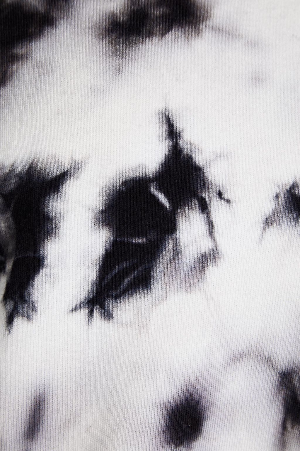 ENZA COSTA Tie-dyed French cotton-blend terry sweatshirt