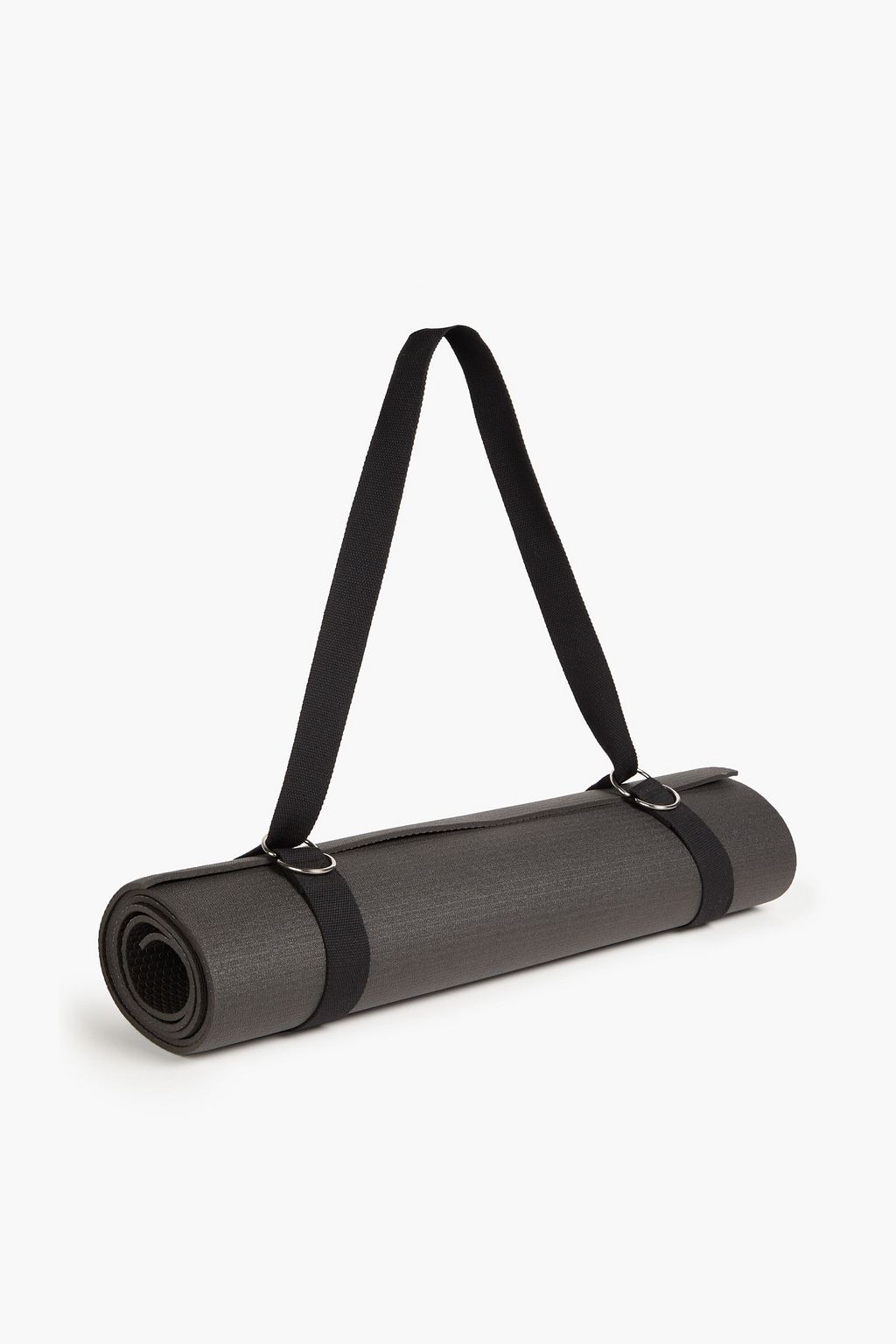 Embossed rubber yoga mat