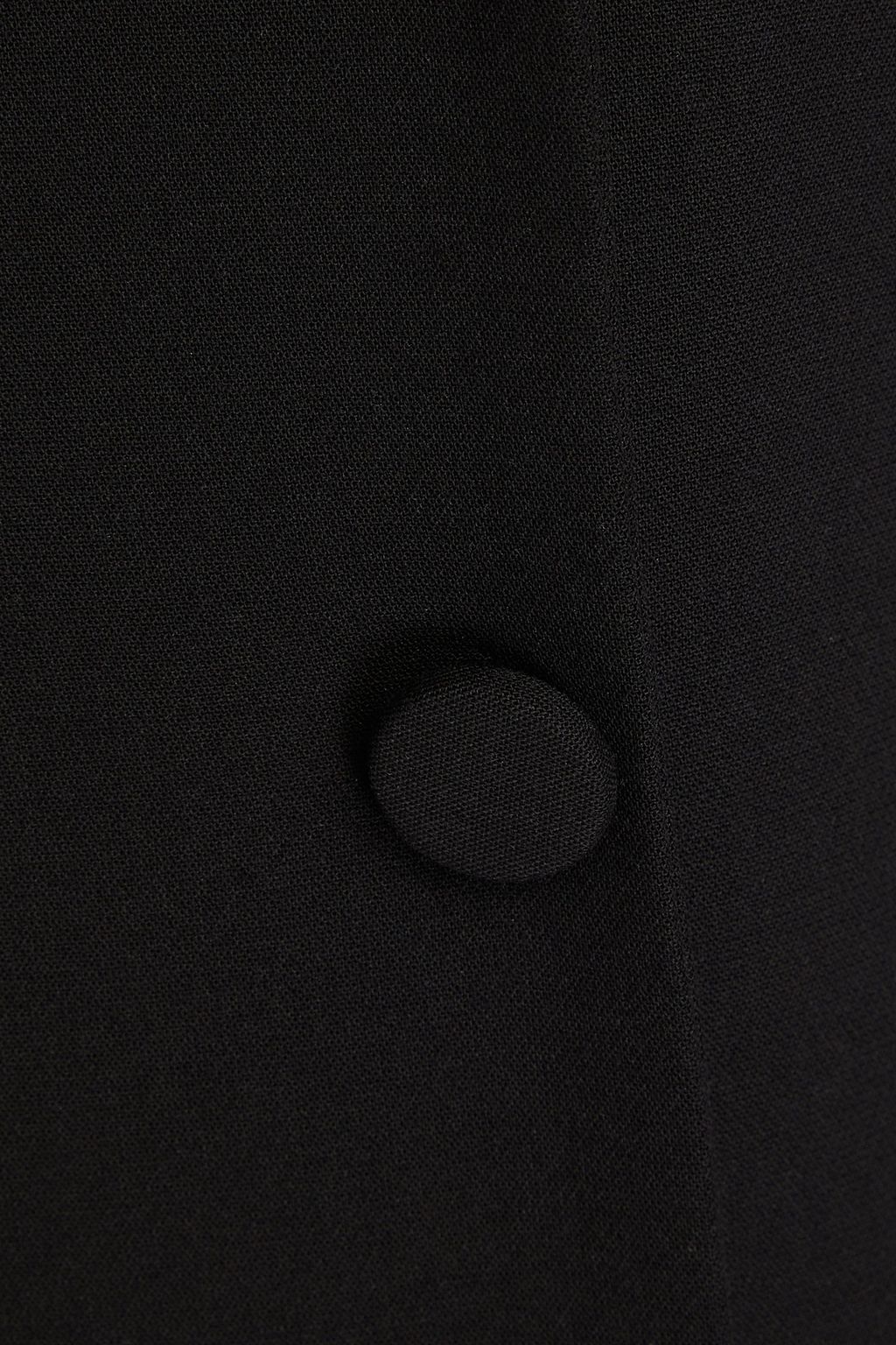 BLACK HALO Braxton Midikleid aus Crêpe mit Zierknöpfen