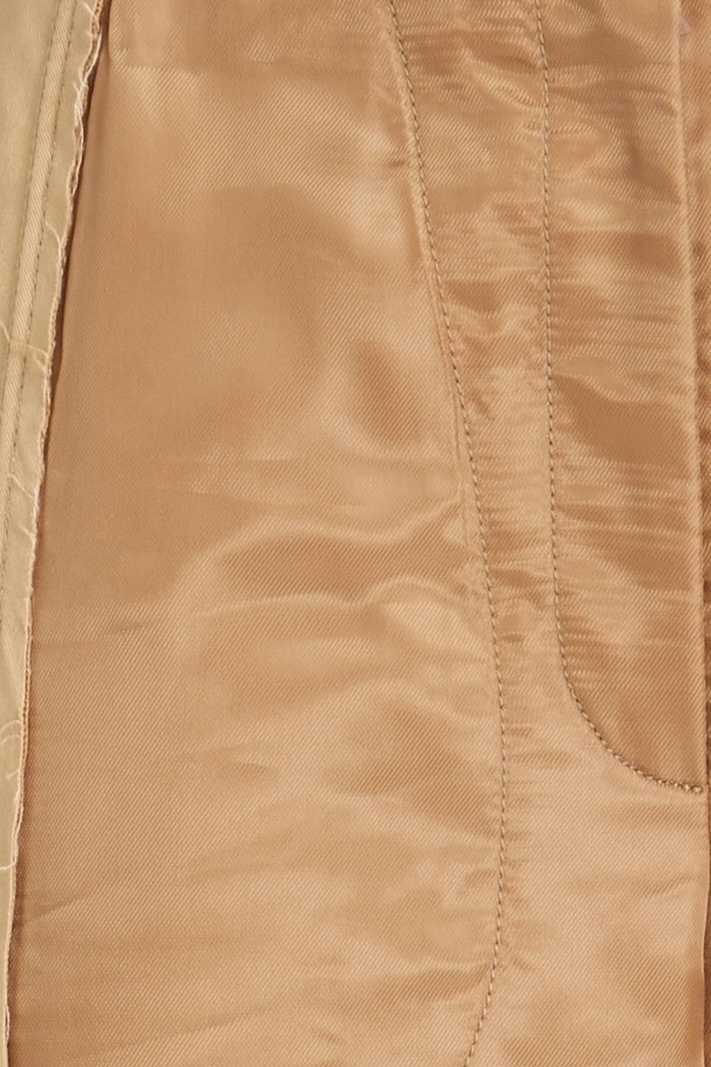 REJINA PYO Mara Hose mit geradem Bein aus Bio-Baumwoll-Twill mit Satineinsätzen